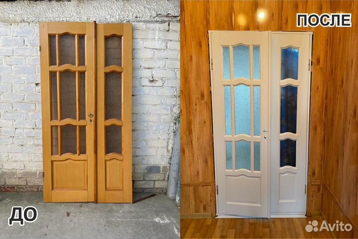 Реставрация/покраска/лакировка дверей и мебели