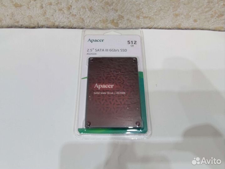 Абсолютно новый SSD диск 480-512Gb 2.5 Твердотельн