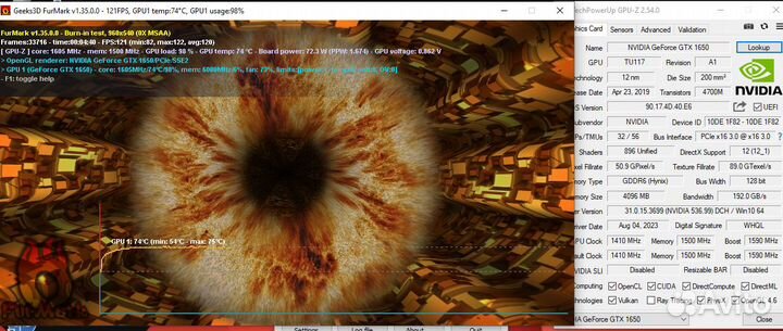 Palit 1650 Gaming Pro