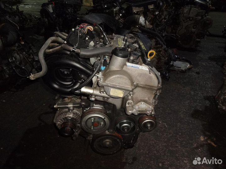 Двс+кпп toyota 2SZ-FE