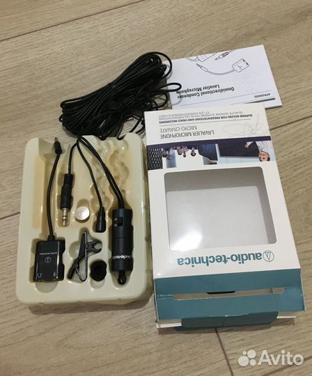 Микрофон петличный Audio-Technica atr3350is