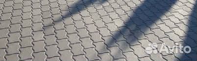 Тротуарная плитка Волна 243х130х70 серая
