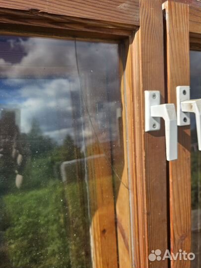 Оконный блок деревянный