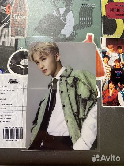 Карта Марка NCT к журналу Jalouse