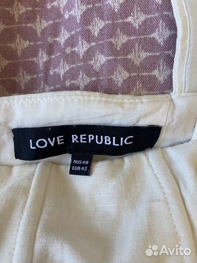 Костюм летний женский льняной Love Republic