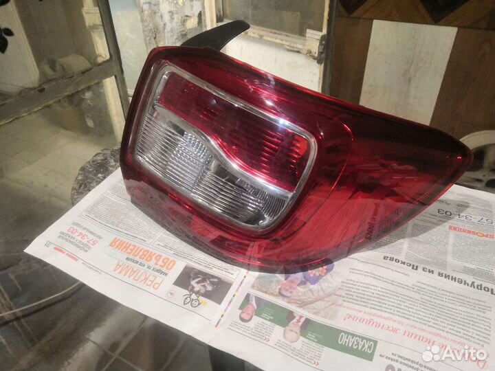 Задние фонари, рено логан 2015 г. левый и правый