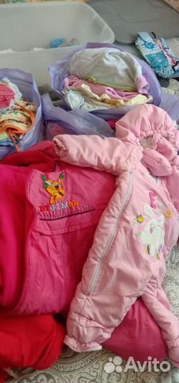 Детские вещи пакетом за дыню