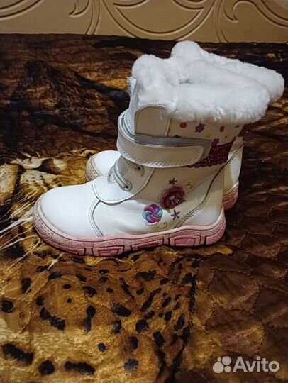 Ботинки зимние для девочки
