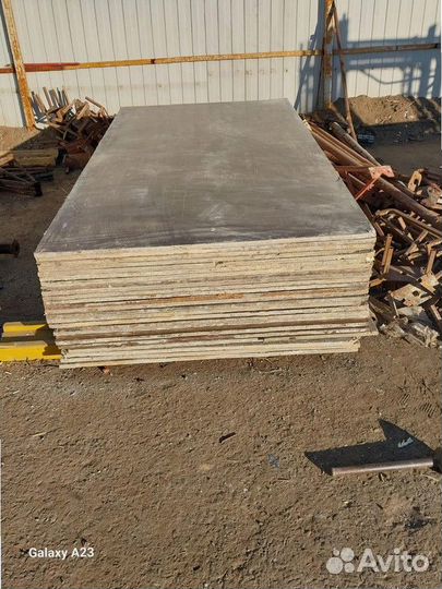 Фанера ламинированная новая и бу