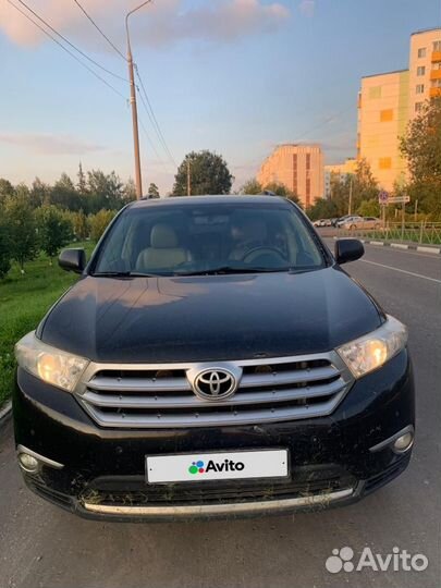 Toyota Highlander 3.5 AT, 2012, 188 000 км