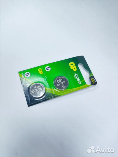 Литиевые батарейки GP CR2032 BC5