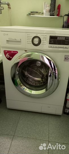 Стиральная машина бу lg 6 кг
