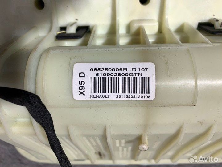 Подушка безопасности пассажира Renault Megane KZ0U