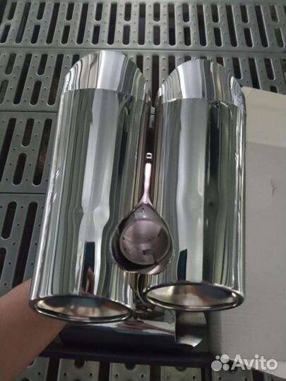 Насадки на выхлопную трубу Mercedec W 221