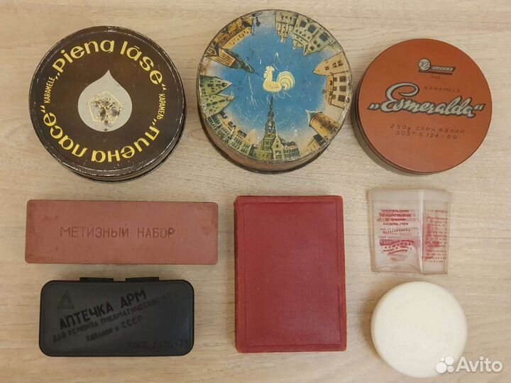 Банки/коробки СССР /Европа/Китай/Россия