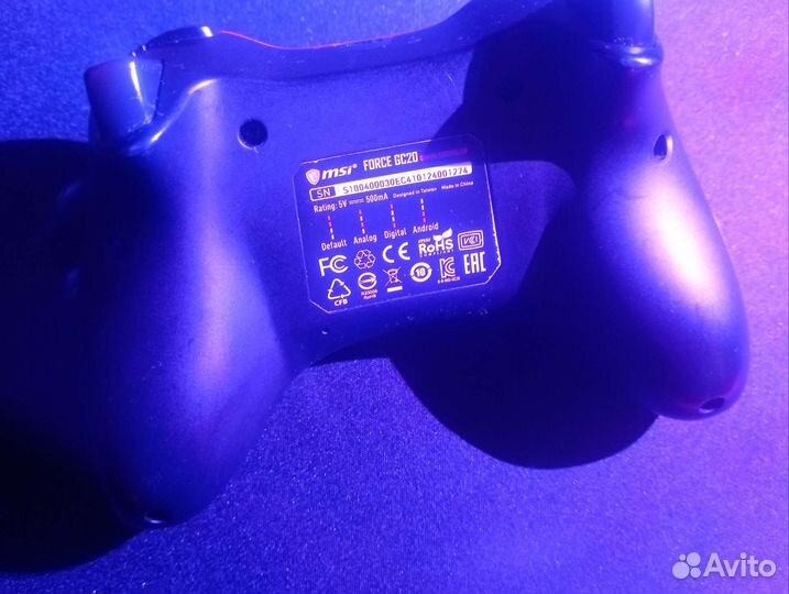 Продам Геймпад MSI GC20 Для пк