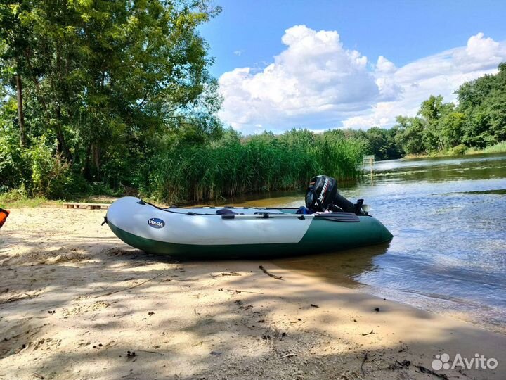 Лодка с мотором 9.9(15 )