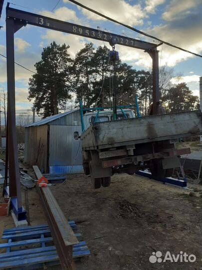 Концевые опорные балки 1-10т