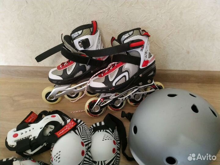 Роликовые коньки детские раздвижные