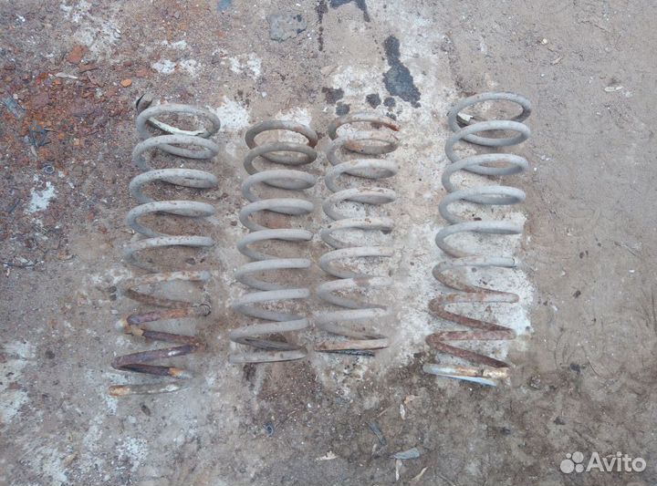 Пружины комплект для ваз 2107, 2109, 2110, 2114