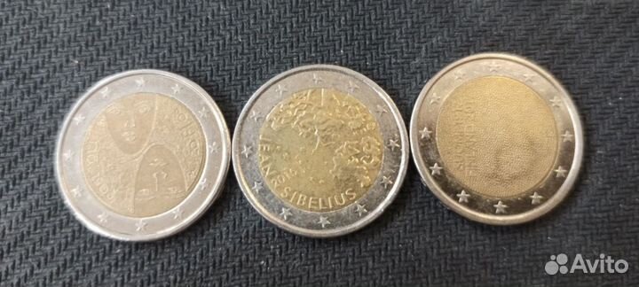 Монеты 2 евро