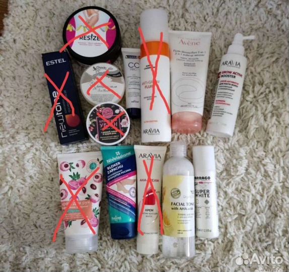 Косметика пакетом