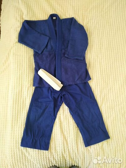 Кимоно дзюдо р140 хлопок 100