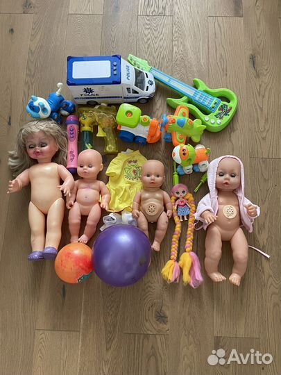 Детские игрушки пакетом