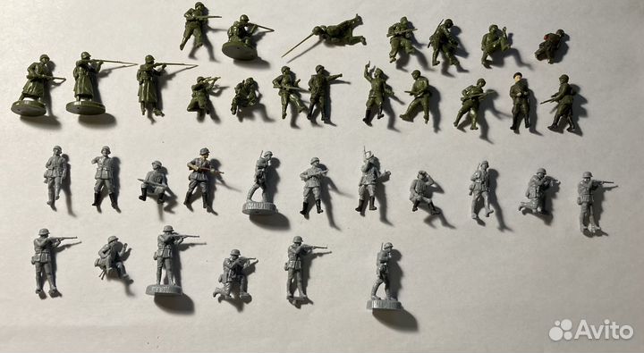 Модели танков и солдат