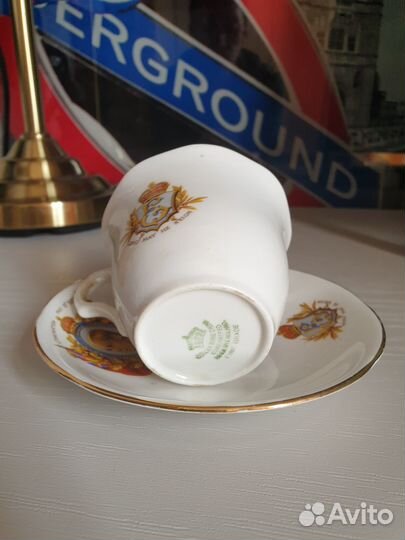 Чайная пара Коронация Эдвард viii