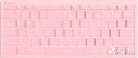 Клавиатура A4tech FBX51C pink