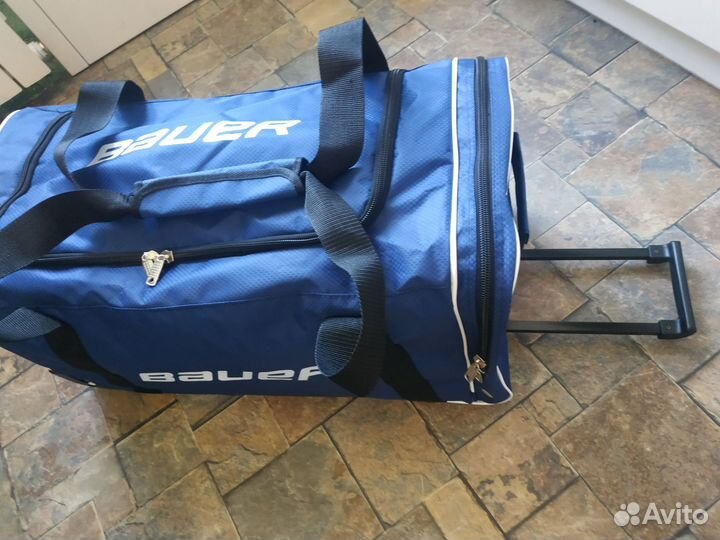 Баул хоккейный синий ромб