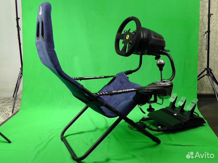 Thrustmaster T300+кпп+Кресло PlaySeat PS5 PS3 PS4