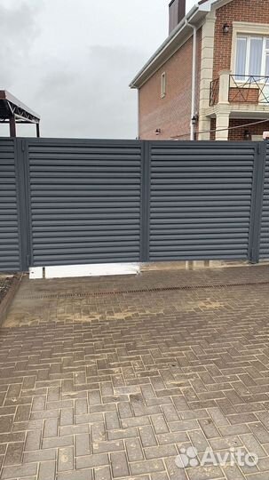 Забор Жалюзи /Металлический забор Жалюзи / Ранчо