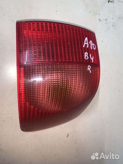Фонарь правый audi 80 b3 красный
