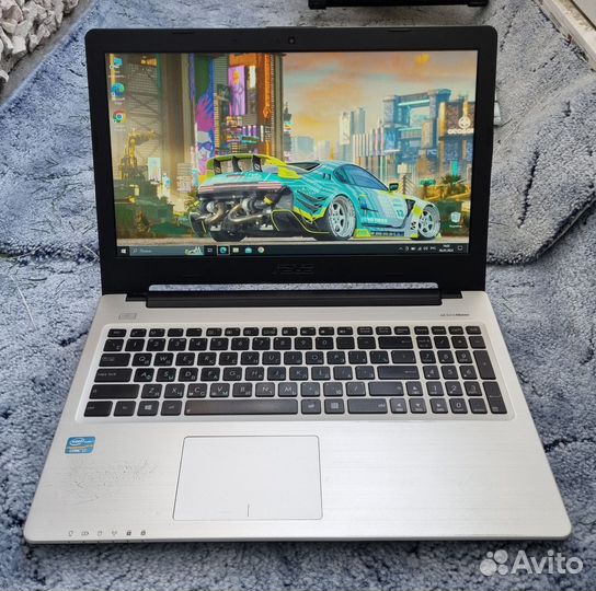 Игровой ноутбук asus i7/GT740M/8озу/ssd+hdd