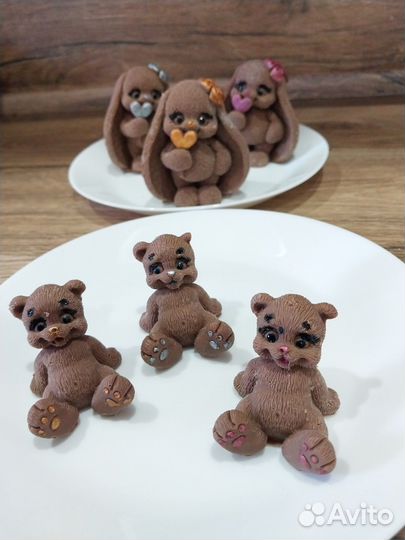 Шоколадные зайки, мишки