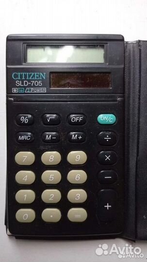 Калькулятор citizen sld-705