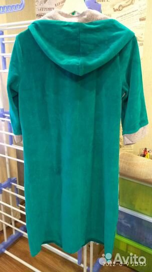 Халат женский новый велюр,48 р-р