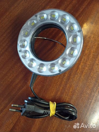Кольцевая лампа 220 В, кольцо для селфи
