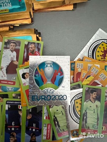 Наклейки panini Чемпионат Европы 2020