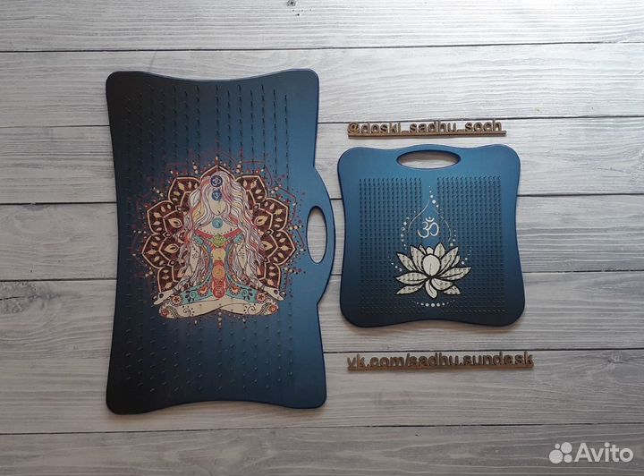 Доска с гвоздями Садху для лежания