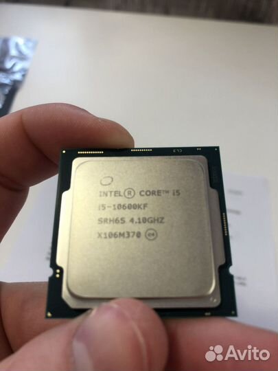 Процессор intel i5 10600kf + gigabyte h410m h v2