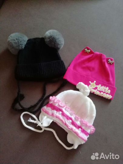 Шапки на девочку