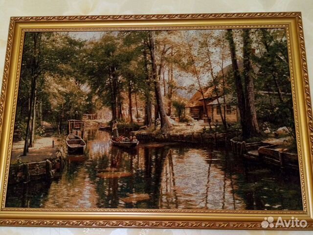 Картину Гобелен в багетной раме 60/86 продам