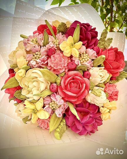 Зефирные букеты