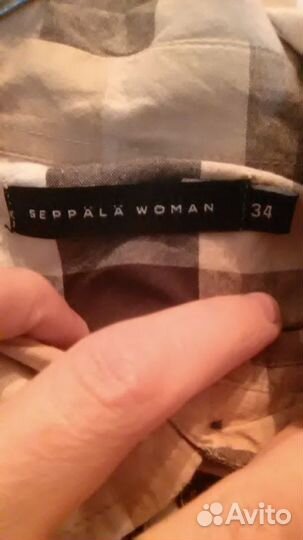 Рубашка seppalla хлопок швеция