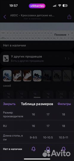 Кроссовки nike детские