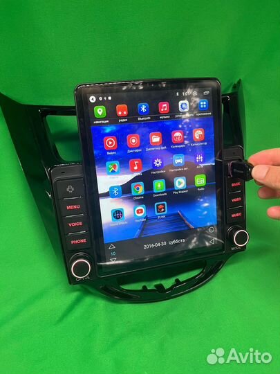 Штатная магнитола на hyundai solaris android