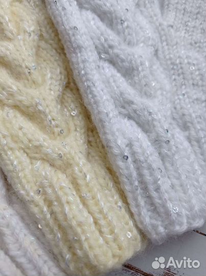 Варежки ручной работы